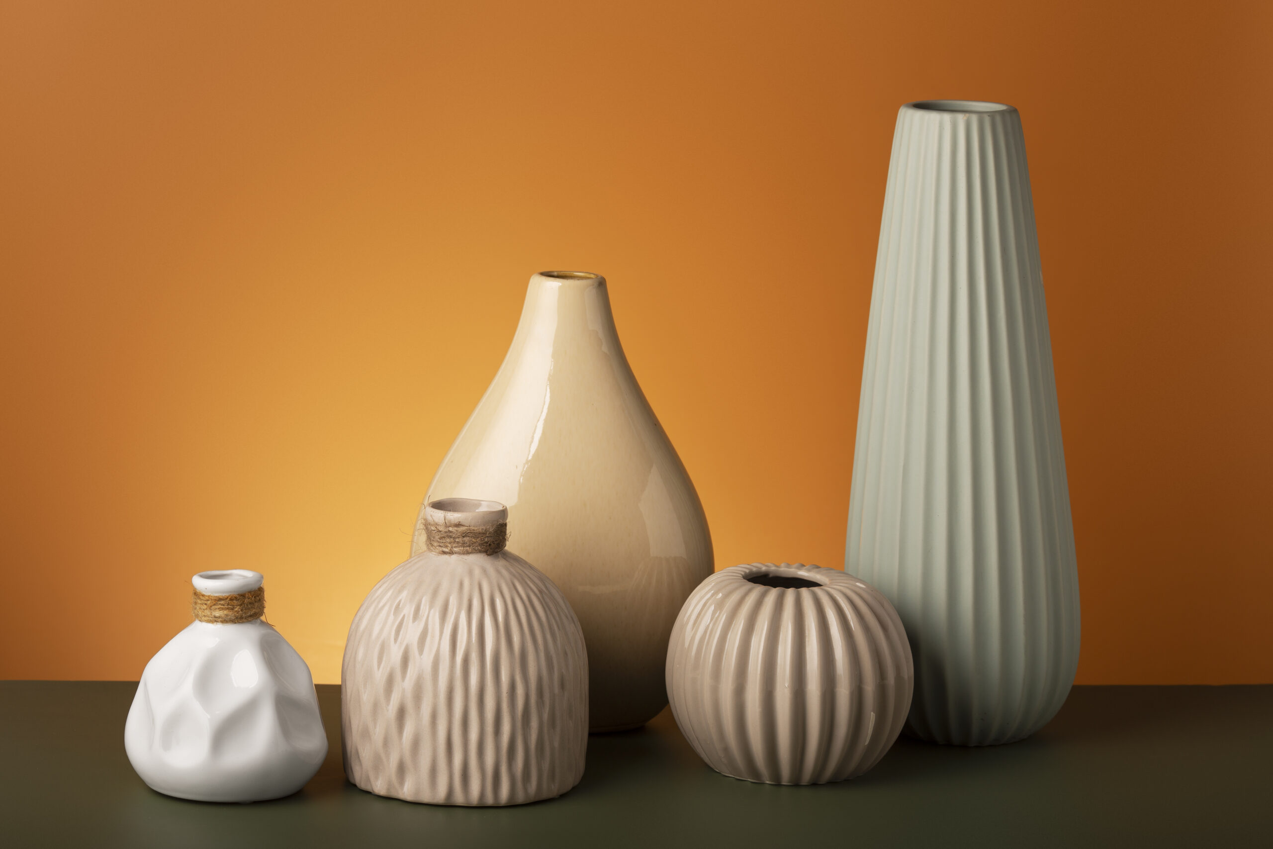 close-up-arrangement-modern-vases Pots and Planters